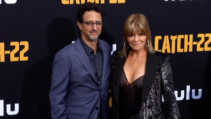 Grant Heslov and Lysa Hayland "Catch 22" Premiere Black Carpet