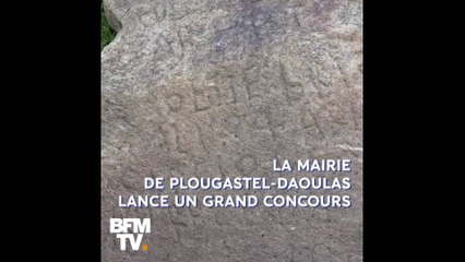 2000 euros offerts à celui qui percera le mystère de la pierre de Plougastel