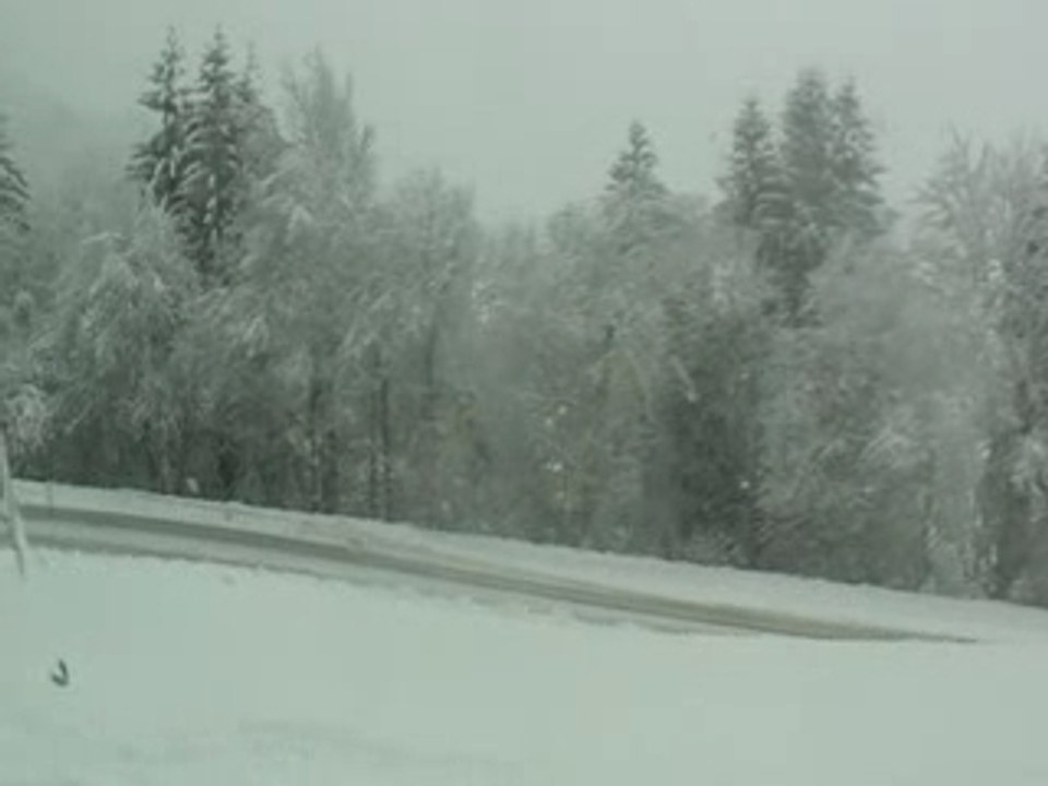 la neige
