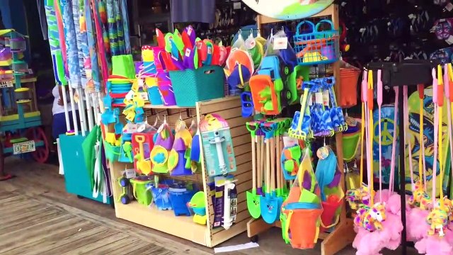 BEACH TOY HUNT!!! MLP, Shopkins, Frozen, Minecraft Toys!!