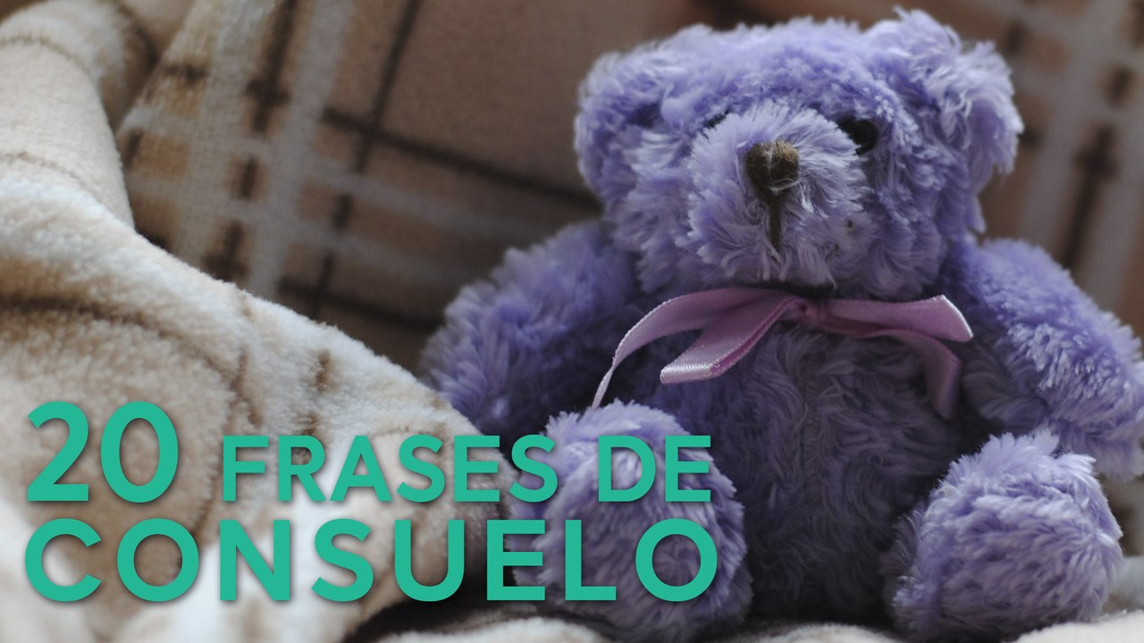20 Frases de consuelo  | Para superar los malos momentos