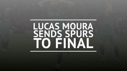 Lucas Moura sends Spurs to final