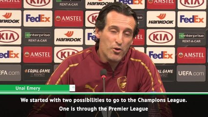 I want to play against the difficult teams - Emery