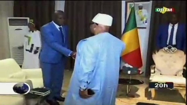 ORTM/Audience du président de la république avec les nouveaux ambassadeurs du Mali en Chine et en Italie
