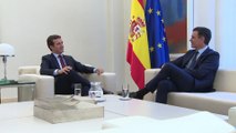 Casado traslada a Sánchez que PP será una oposición 