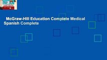 McGraw-Hill Education Complete Medical Spanish Complete