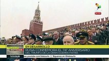 Inicia celebración por el Día de la Victoria en Rusia