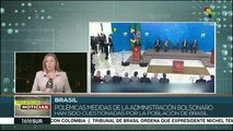 Brasil:decreto de Bolsonaro permite porte de armas para 20 profesiones