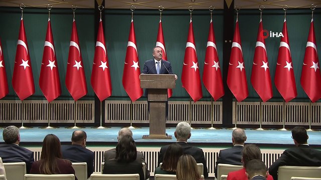 Bakan Çavuşoğlu: “ABD, bu konuda kendine güveniyorsa çalışma grubuna evet demeli”