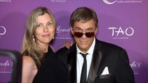 Robert Davi and Diana Doronina 'Rhonda's Kiss Good Fortune Gala' Purple Carpet