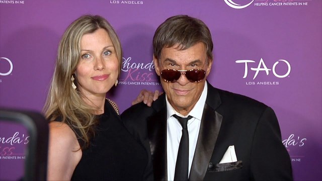 Robert Davi and Diana Doronina 'Rhonda's Kiss Good Fortune Gala' Purple Carpet