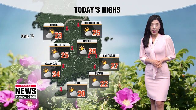 Wide temperature gaps under mostly sunny skies _ 050919
