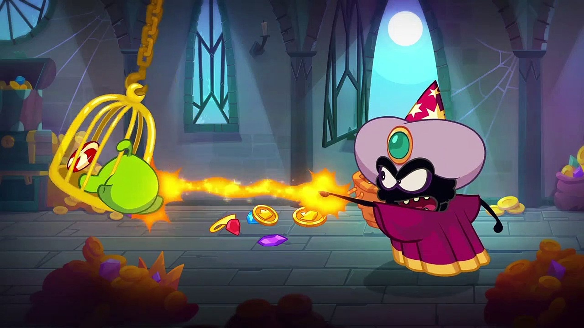 ⁣Om Nom Stories - MYSTERIOUS HOUSE | Cartoons For Kids | Cartoons & Kids Songs | Funny Cartoons