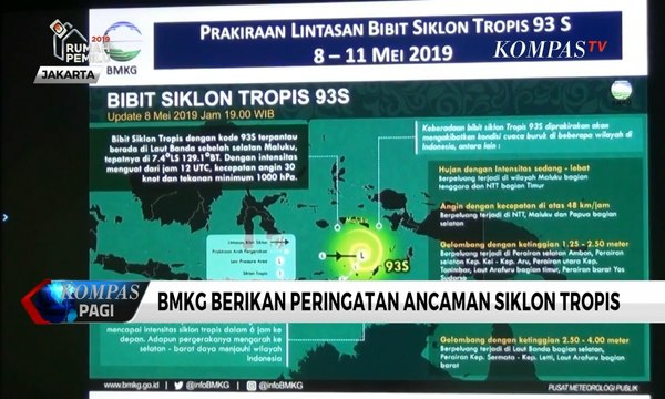 Potensi Badai Siklon Tropis, Warga Indonesia Timur Diimbau Waspada