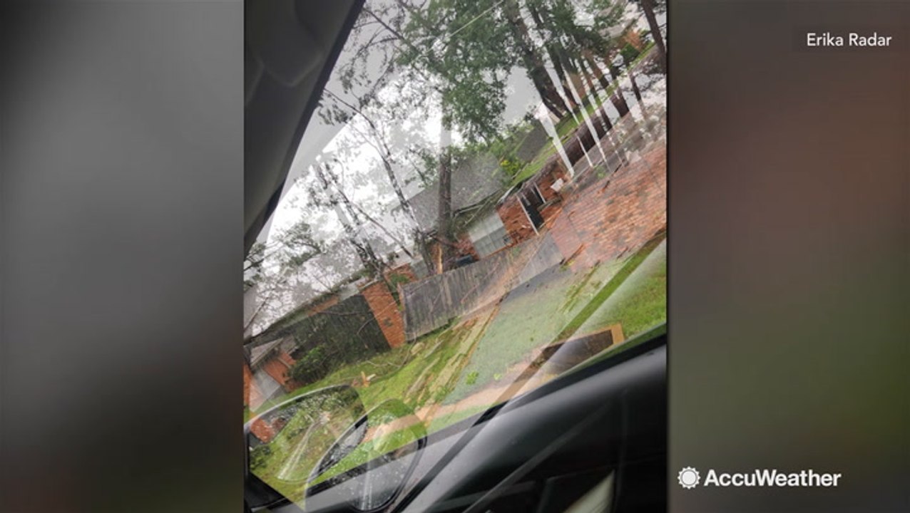 Homes left damaged after severe storm in Longvi...