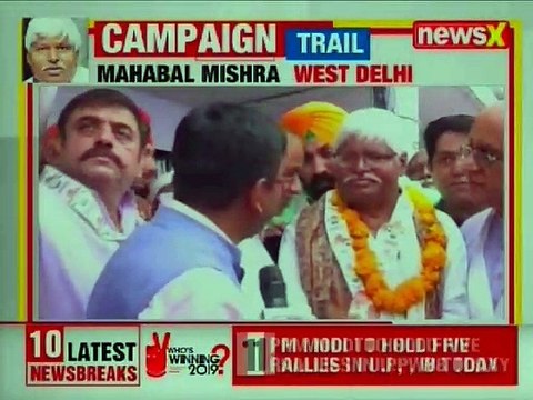 Mahabal Mishra, Congress Candidate from West Delhi, Campaign Trail; Lok Sabha Elections 2019