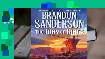 [Read] The Way of Kings (The Stormlight Archive, #1)  For Online