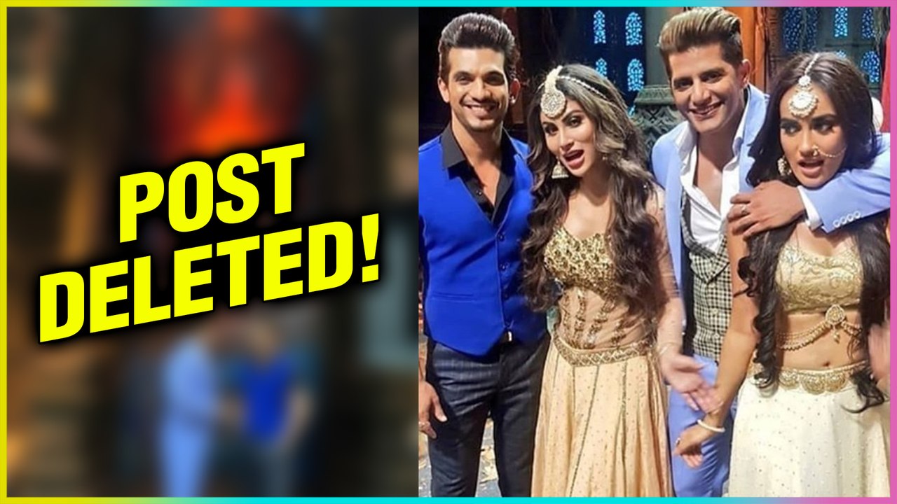 Mouni Roy DELETES Naagin 3 Post With Arjun Bijlani & Karanvir Bohra