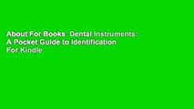 About For Books  Dental Instruments: A Pocket Guide to Identification  For Kindle