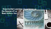 Experiential Learning: Experience as the Source of Learning and Development  Best Sellers Rank :