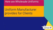 Wholesale Uniforms