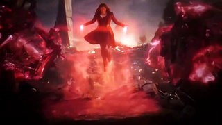 Scarlet Witch vs Thanos