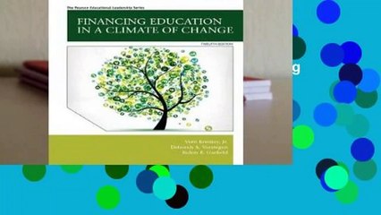 Full E-book  Financing Education in a Climate of Change Complete