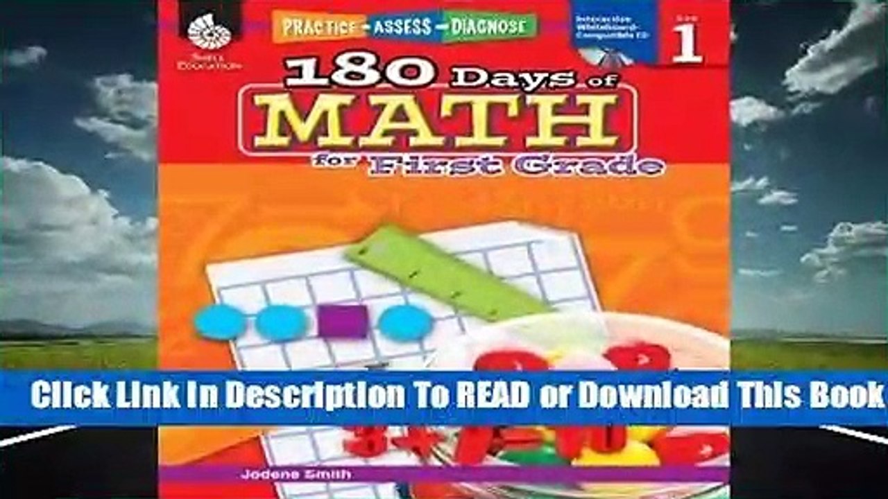 Full E-book 180 Days of Math for First Grade [With CDROM]  For Online