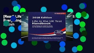 [Read] Life in the UK Test: Handbook 2018: Everything you need to study for the British