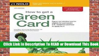 [Read] How to Get a Green Card  For Free