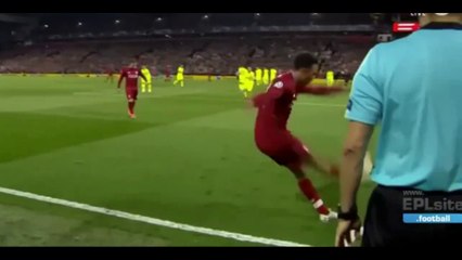 Escanteio do Liverpool (Liverpool x Barcelona)