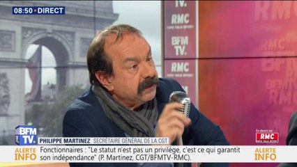 Philippe Martinez sur les syndicats : "On n'est pas assez implanté dans les entreprises"