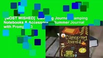 [MOST WISHED]  Camping Journal: Camping Notebooks & Accessories (Summer Journal with Prompts) 3