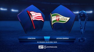 Cracovia 2:0 Lechia Gdańsk - Matchweek 34: HIGHLIGHTS