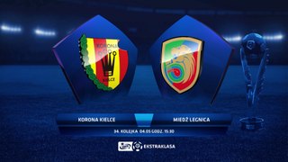 Korona Kielce 0:0 Miedź Legnica - Matchweek 34: HIGHLIGHTS