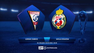 Górnik Zabrze 1:2 Wisła Kraków - Matchweek 34: HIGHLIGHTS