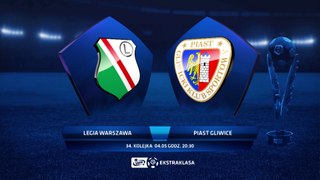 Legia Warszawa 0:1 Piast Gliwice - Matchweek 34: HIGHLIGHTS