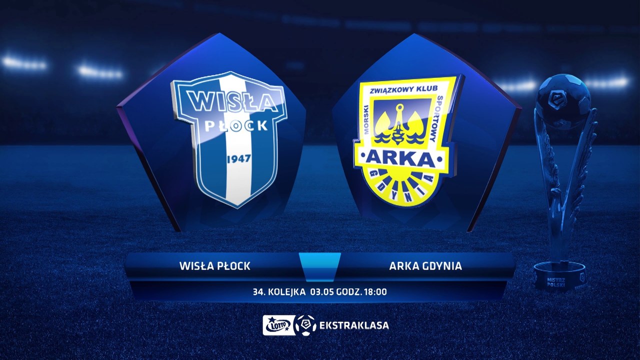 Wisła Płock 1:1 Arka Gdynia - Matchweek 34: HIGHLIGHTS