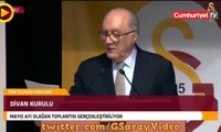 Galatasaray Divanı'nda 'Her şey çok güzel olacak' sloganları