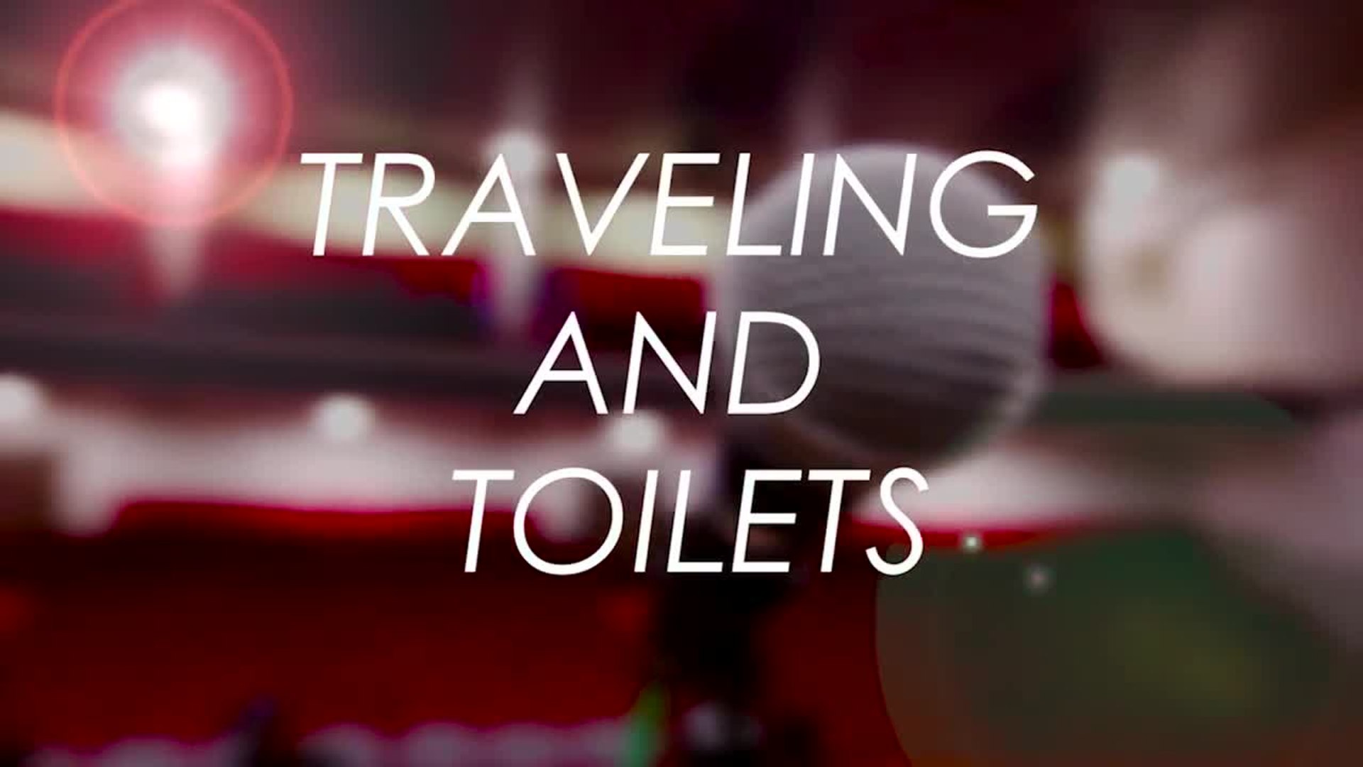 ⁣Traveling & Toilets