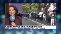 Législatives en Afrique du Sud : l'ANC en tête selon des résultats partiels