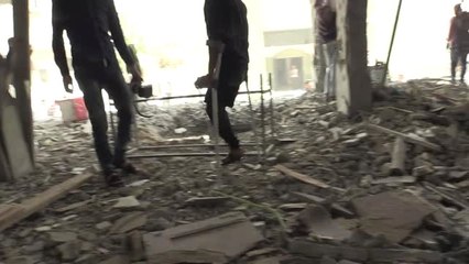 İsrail Refah'taki Tek Engelli Merkezini de Bombaladı