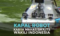 Kapal Robot Karya Mahasiswa ITS Wakili Indonesia