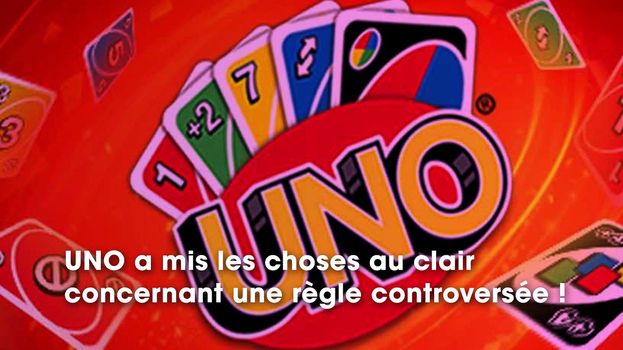 UNO met une règle au clair... et risque bien de bouleverser vos parties de cartes