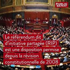 Référendum d’initiative partagée : comment ça marche ?