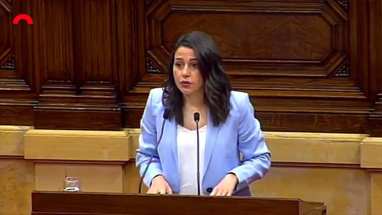 Arrimadas se despide del Parlament