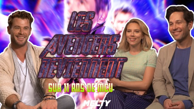 Avengers Endgame - 11 ans de MCU avec Chris Hemsworth, Scarlett Johansson et Paul Rudd
