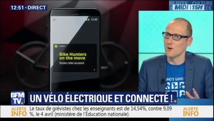 Un vélo électrique et connecté !