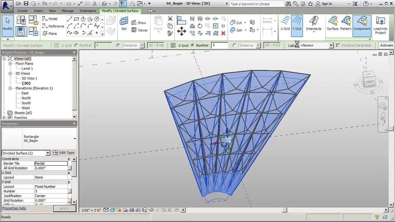Digital Tutors - Advanced Modeling Tools in Revit_07 Developing the structural pattern family