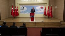 CHP Parti Sözcüsü Öztrak: 'Yeniden belirsizlik ortamına geri döndük' - ANKARA